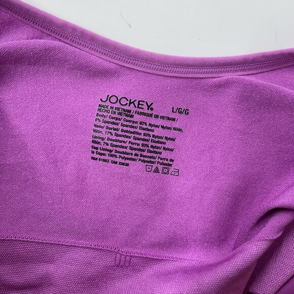 Jockey Seamfree Back Smoothing Bralette Lot Size Large Molded Cups Wireless Bra - Picture 9 of 9